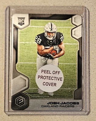 Josh Jacobs 2019 Panini Elements SP Metal Rookie RC #d /75 - Packers 🔥 - Image 1 of 2
