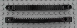 LEGO Technic - 2x Zahnstange 1x13 schwarz / Gear Rack 1x13 black NEU 64781 8258 - Imagen 1 de 1