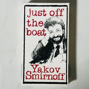 Just Off The Boat - VHS - Yakov Smirnoff - 1994 - Russian Stand-up Comedy - Picture 1 of 6
