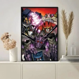 Mobile Suit of Gundam Robots art poster canvas wall art home decor - Picture 1 of 5