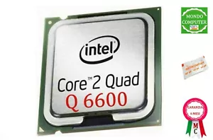 PROCESSORE SOCKET LGA 775 INTEL CORE 2 QUAD CORE Q6600 / SLACR / 2,40 GHZ /L2 8M - Imagen 1 de 1