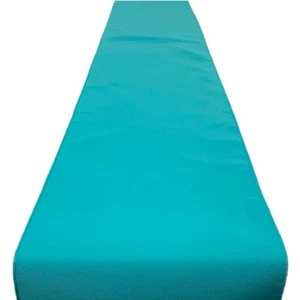 Corredores de mesa turquesa "Sensación de algodón" 228x30cm 90", 178x30cm 70", 132x30cm 52" - Imagen 1 de 2