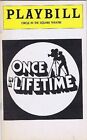 Once In A Lifetime, Circle In The Square Theatre 1978, Vintage Theatre Playbill