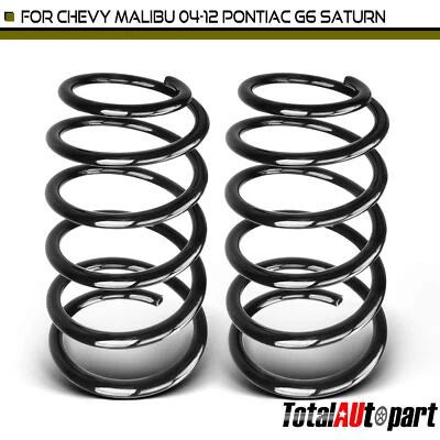 2x Muelles helicoidales para Chevrolet Malibu 2004-2012 Pontiac G6 Saturn Aura parte delantera Foto 1 de 4
