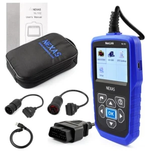 NEXAS NL102 HD HEAVY DUTY DIESEL TRUCK DIAGNOSTIC SCANNER TOOL CODE READER - Picture 1 of 8