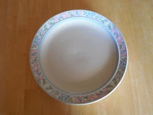 Tienshan Stoneware CALAIS Dinner Plate 10 1/2" Pink Blue 1 ea 12 available - Picture 1 of 4