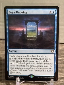 DAY'S UNDOING MTG Commander Masters 2023 RARE #085 Magic the Gathering