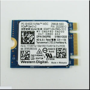 NEU Original Dell 256GB SSD SOLID DRIVE NGP80 0NGP80 - Bild 1 von 1