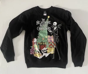 Disney The Nightmare Before Christmas Damen Sweatshirt schwarz Größe XS (1) - Bild 1 von 4