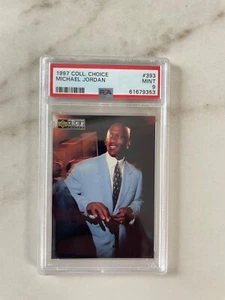1997-98 Upper Deck Collectors Choice - Michael Jordan #393 PSA 9 Chicago Bulls - Bild 1 von 2