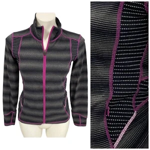 Title Nine Jacket Womens XS Athleisure Gym Cross Training Yoga Run Knit Zip Up - Picture 1 of 14