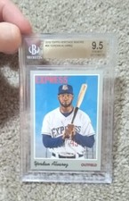 YORDAN ALVAREZ Rc BGS 9.5 2019 Topps Heritage Minors Rookie Card Gem Mint Graded