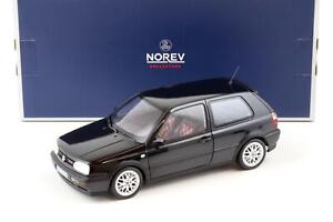 1:18 NOREV VW Golf 3 III Gti 1996 " 20 Anni Anniversario Edizione " Nero Metalli
