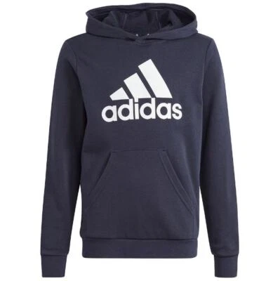 Sudadera Junior Adidas Big Logo Essentials De Algodón IC6833 Azul - Imagen 1 de 2