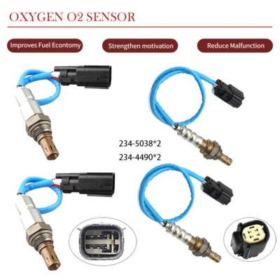 Juego de 4 sensores de oxígeno para Ford Explorer 2013-2015 3,5 L 2015 Transit-150 250 350 Foto 1 de 4