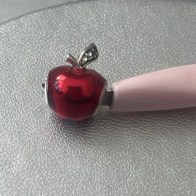 Pandora Charm Apfel Rot 925 Silber Schneewittchen Disney - Bild 1 von 4