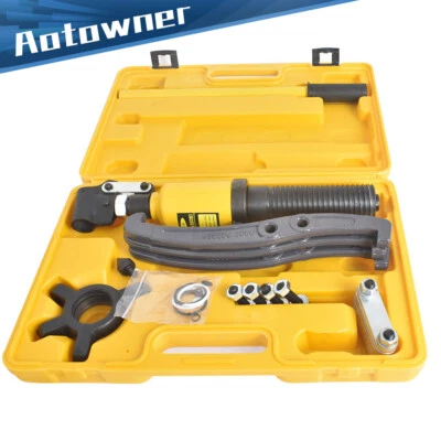 3-Jaw Hydraulic Gear Puller Set Wheel Bearing Pulling Separator w/Case 5 Ton - Image 1 of 4