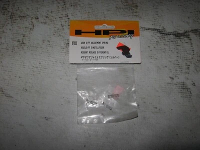 RC HPI Gear Diff Adjustment Springs Steel Silver (3) 87023 - Image 1 of 2