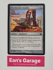 Magic the Gathering MTG Fleetfeather Sandals 216/249 Theros common - Mint - Picture 1 of 2
