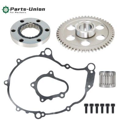 Kit de engranajes de cojinete unidireccional de embrague de arranque para Yamaha Raptor 660R 2001 2002 2003 Foto 1 de 4