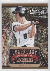 2014 Panini Classics Legendary Lumberjacks Cal Ripken Jr #3 HOF