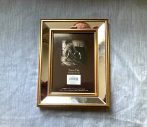 Vintage MCS Industries, Inc. Mirror Border 5" x 7" Picture Frame - New!! - Picture 1 of 2