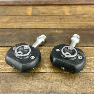 Speedplay Frog Pedals Clipless Set Vintage Black Silver Steel Road 90s MTB B2 - Picture 1 of 9