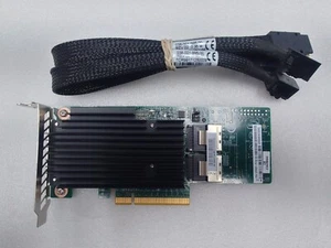 Intel G35828-312 8-Port SAS 6G PCIe x8 RAID Controller LP - Picture 1 of 5