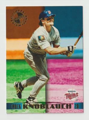 1995 Stadium Club Members Only 50 #26 Chuck Knoblauch - Minnesota Twins Foto 1 de 2