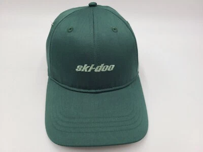Ski-Doo Snowmobiles I Dream of Snow Strapback 可调帽子男式女式绿色 — 第 1/4 张图片