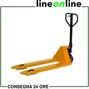 Transpallet manuale Foxcot GS 2500 kg doppi rulli 2,2 tonnellate - Foto 1 di 5