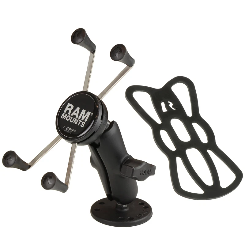 RAM Flat Surface X-Grip Mount- iPhone 16, iPhone 16 Pro, iPhone 16 Pro Max, Plus - Image 1 of 4