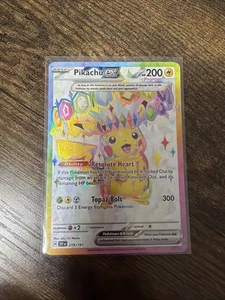 Pikachu EX 219/191 Sv08: Surging Sparks Holo casi nuevo - Imagen 1 de 2