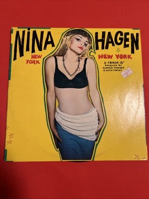 Nina Hagen New York New York / Zarah 12"  Vinyl RECORD Australian Pressing. - image 1 of 4