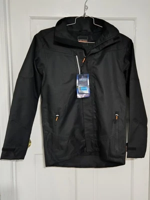 Portwest black rain jacket NWT sz Small Outcoach - Image 1 of 4