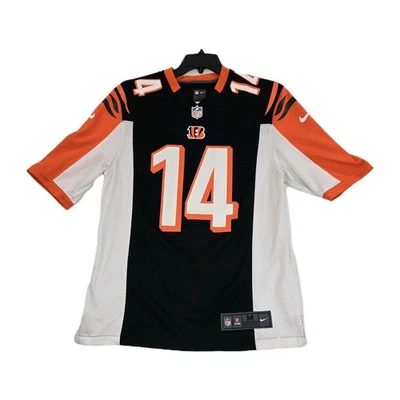Camiseta deportiva de los Cincinnati Bengals para hombre mediana de fútbol americano de la NFL Andy Dalton en el campo Nike Foto 1 de 4