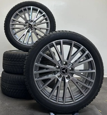 Original Mercedes A-Klasse V177 18Zoll Felgen A1774010600 Winterreifen 225 45R18 - Bild 1 von 4