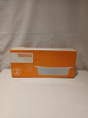 Large White Thomas Rosenthal Oval Roaster Baking Dish Bowl  40cm X 17cm x 9cm - Image 1 of 4