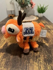 Disney Monsters Inc University ARCHIE Pig Mascot 7" Bean Bag Plush - Picture 1 of 9