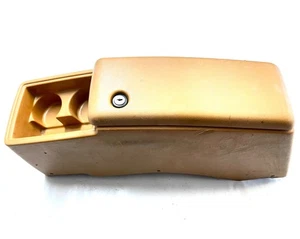 Jeep YJ Center Console factory spice tan Wrangler 92-95 FREE SHIPPING! - Picture 1 of 12