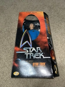 Vintage 1999 Star Trek Mr. Spock Classic Edition Action Figure Playmates New Box - Picture 1 of 4