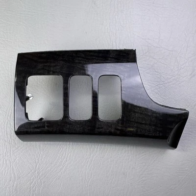 Interruptor de espejo Acura MDX 2007-2013 panel de ajuste de tablero lado del conductor grano de madera oscuro OEM Foto 1 de 4