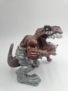 Vintage 1996 STREET SHARKS Extreme Dinosaurs T-BONE Red SILVER Version MATTEL - Bild 1 von 4