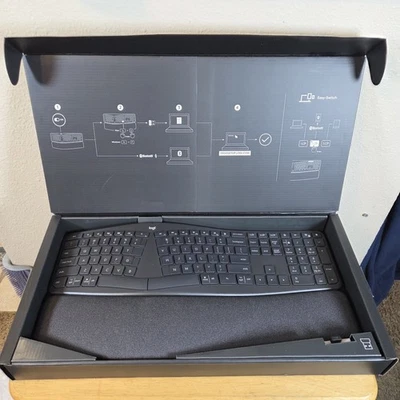 Logitech ERGO K860 Wireless Split Ergonomic Keyboard - Image 1 of 4