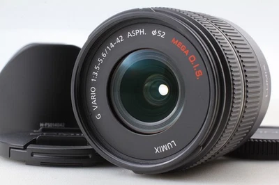 [Near MINT] Panasonic Lumix G Vario 14-42mm f/3.5-5.6 Mega O.I.S From JAPAN - Image 1 of 4
