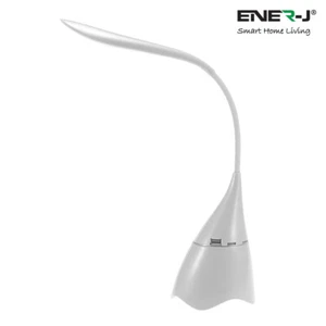 LED Table Lamp with Bluetooth Speaker - White - Picture 1 of 3
