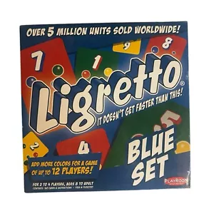 SEALED Ligretto Card Game Playroom Blue Set Complete Instructions 2-4 Players - Picture 1 of 3