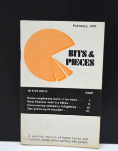 VTG Bits & Pieces 24 page pocket booklet 6.5" x 4.5" - FEBRUARY 1979 - Foto 1 di 4