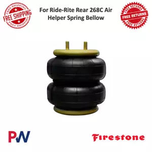 Firestone For Ride-Rite Rear 268C Air Helper Spring Bellow 6762 - Picture 1 of 12