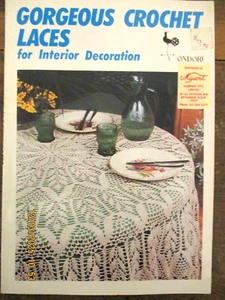 ~GORGEOUS CROCHET LACES for INTERIOR DESIGN by ONDORI - VGC~ - Picture 1 of 6